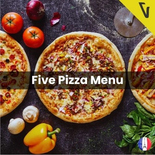 Five Pizza Menu Prix France 2024 et Photos