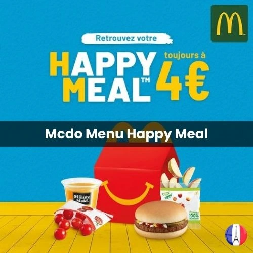 Mcdo Menu Happy Meal Prix France 2024