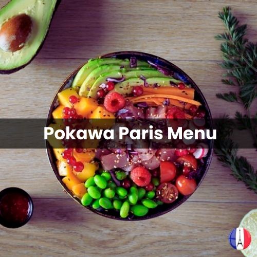 Pokawa Menu Prix France 2024 et Photos