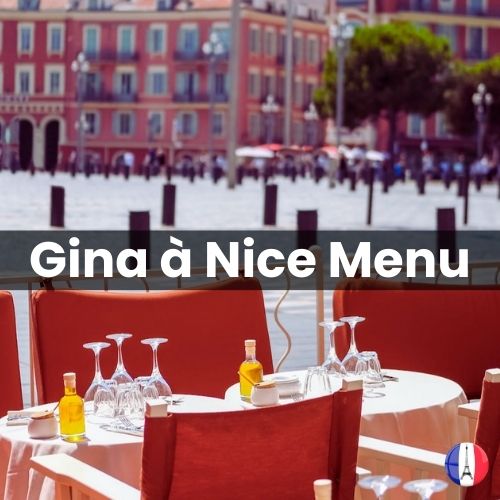 Restaurant Gina Nice Menu Prix 2024 et Photos