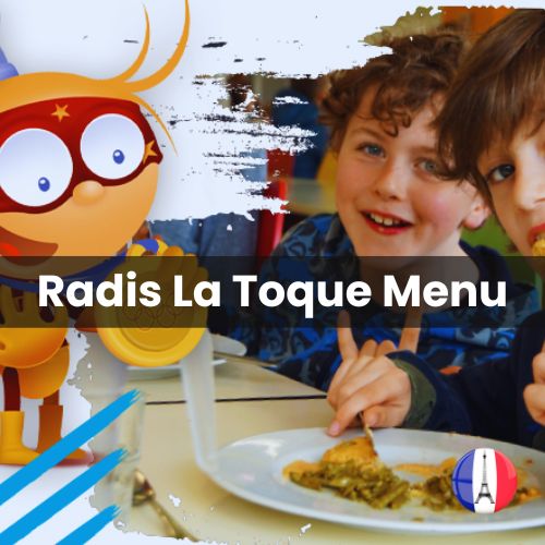 Radis La Toque Menu Angers 2024 et Photos