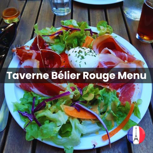 Taverne Bélier Rouge Menu Prix France 2024 et Photos