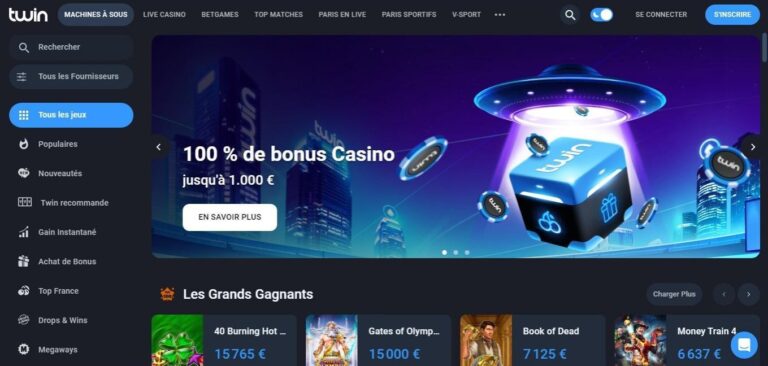 Twin Casino France : Votre Oasis de Jeu Sûre et Exceptionnelle en Ligne
